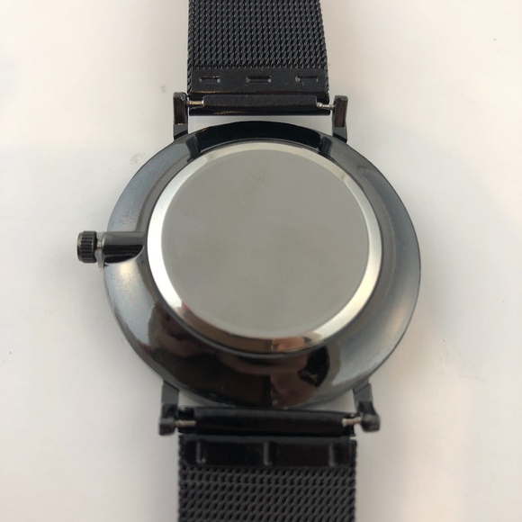 The Minimalist Watch | Black x Rose Gold Accents - Picture 3 of 6